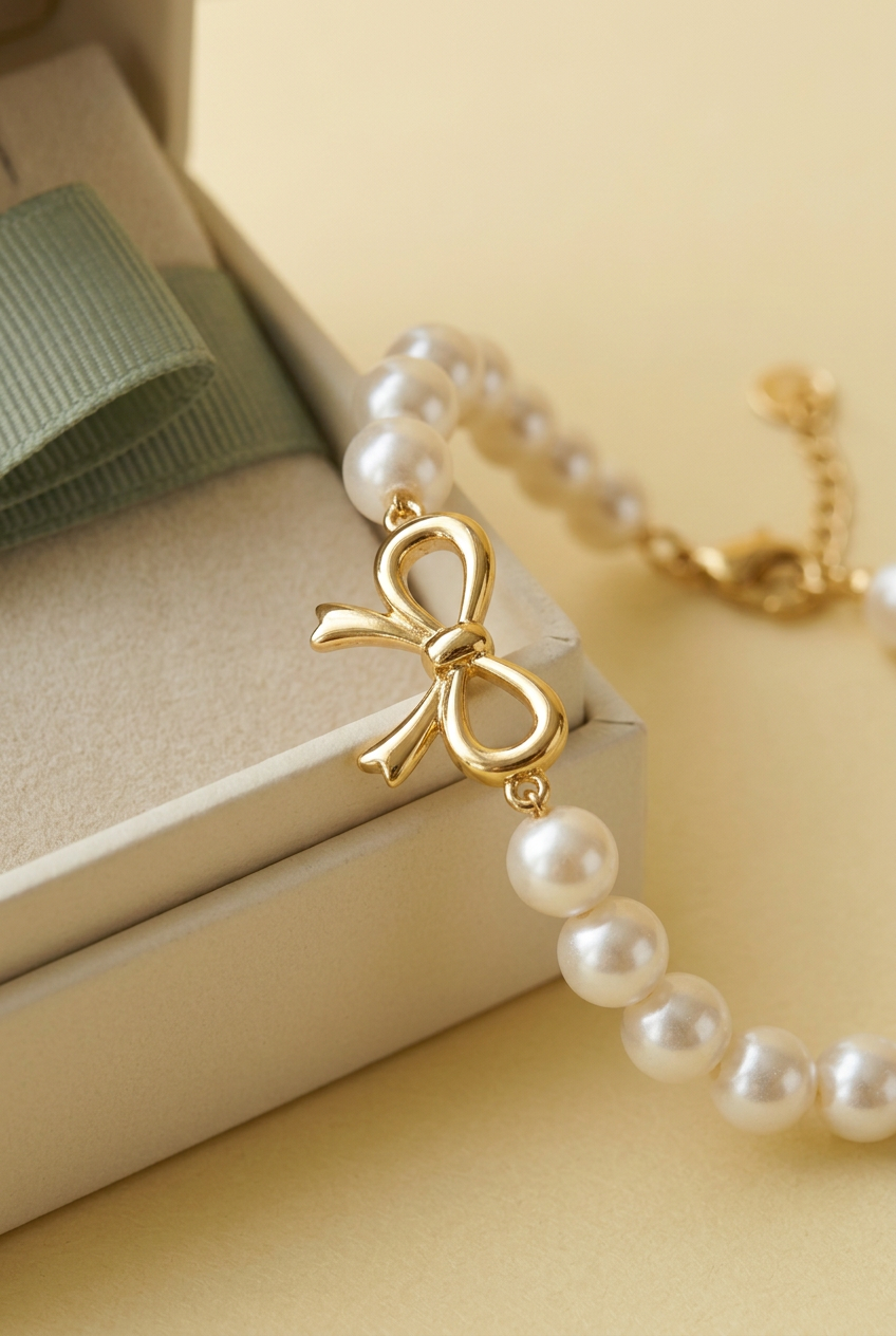 Pearl Ribbon - Side profile detail