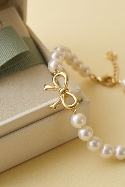 Pearl Ribbon - Side profile detail
